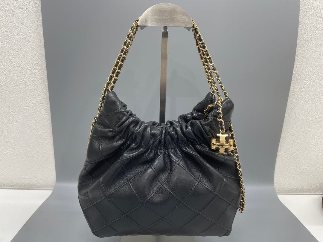 【極美品】　トリーバーチ キラ ダイアモンド キルト ショルダーバッグ