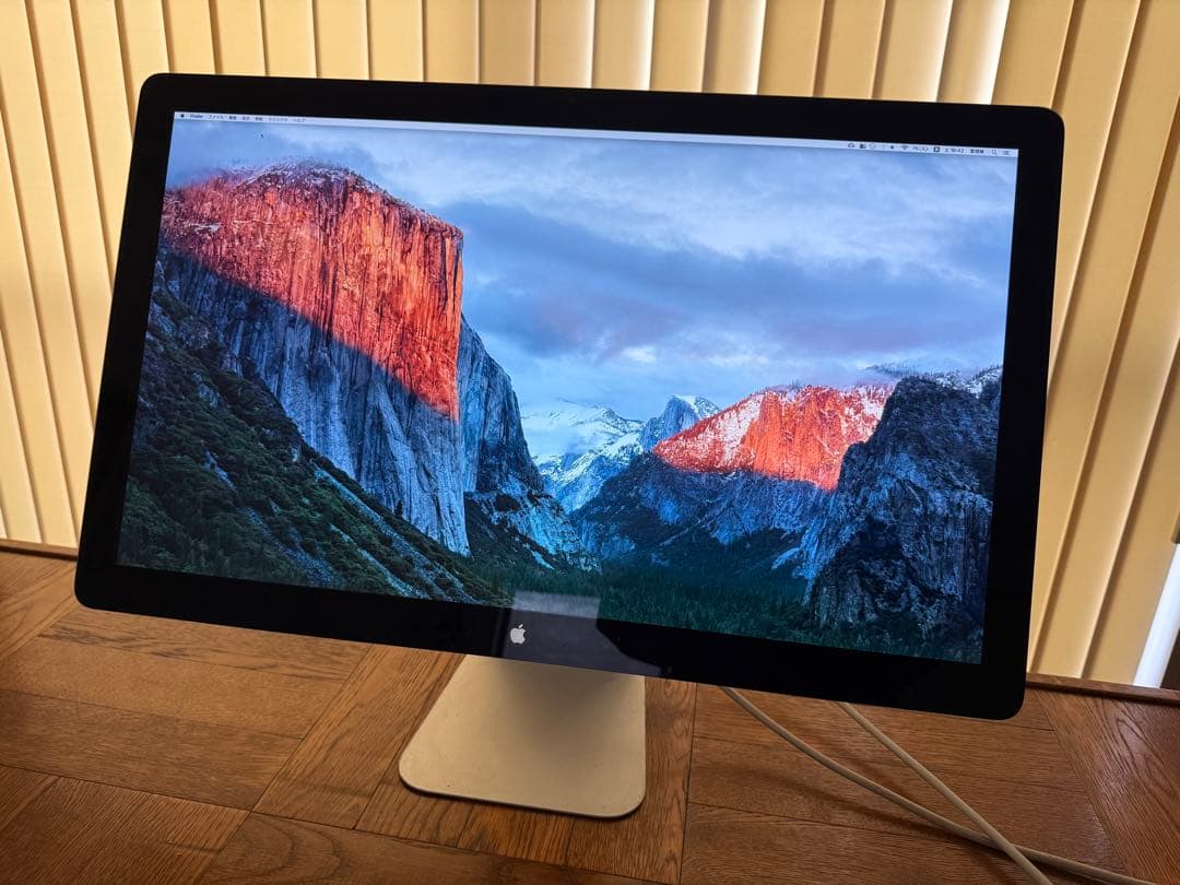 （ジャンク）ThunderboltDisplay 27 USB-C変換コネクタ付