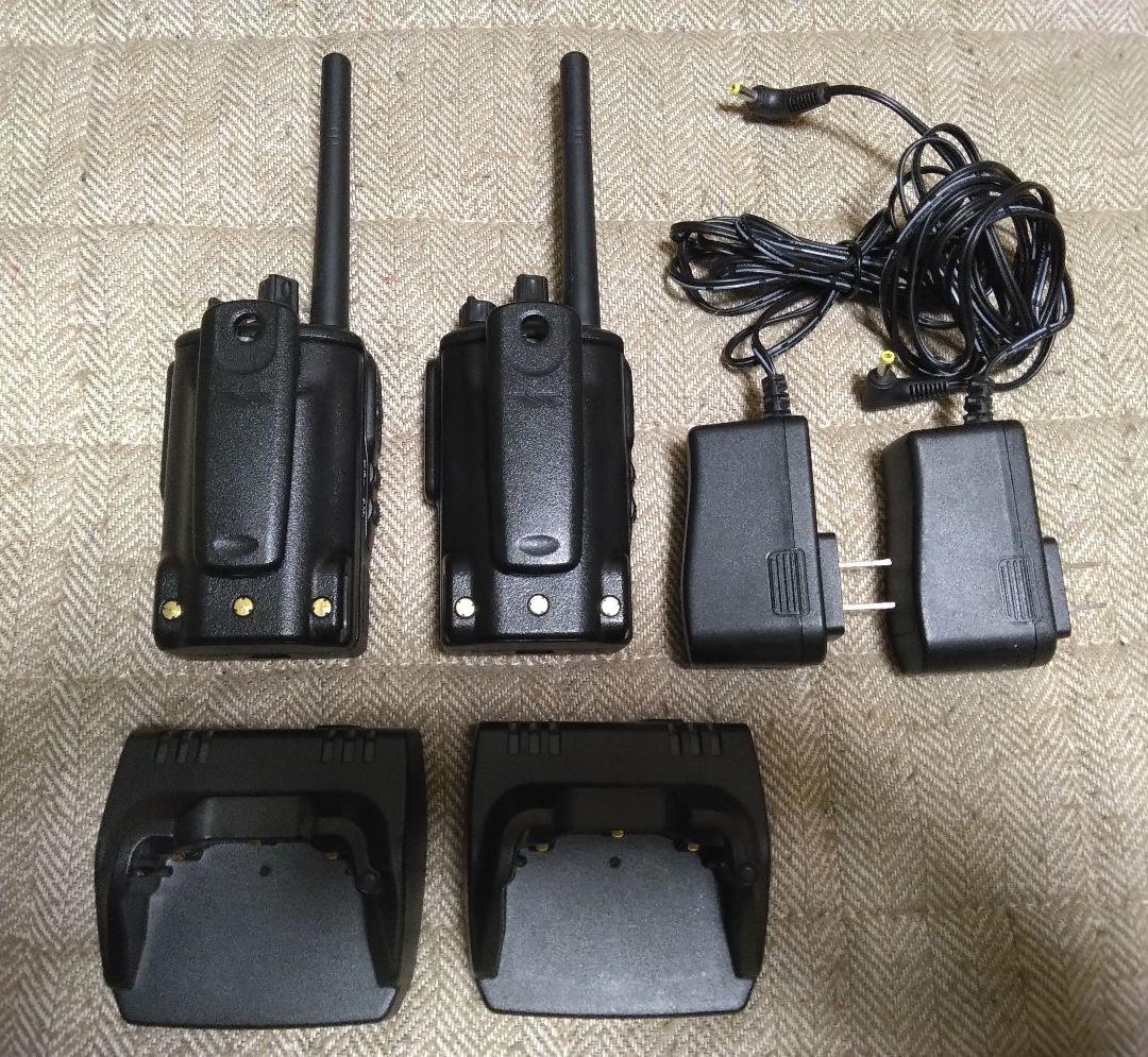 T*認様 デジタル簡易無線機　登録局　VXD-10 2台セット　5W トランシー