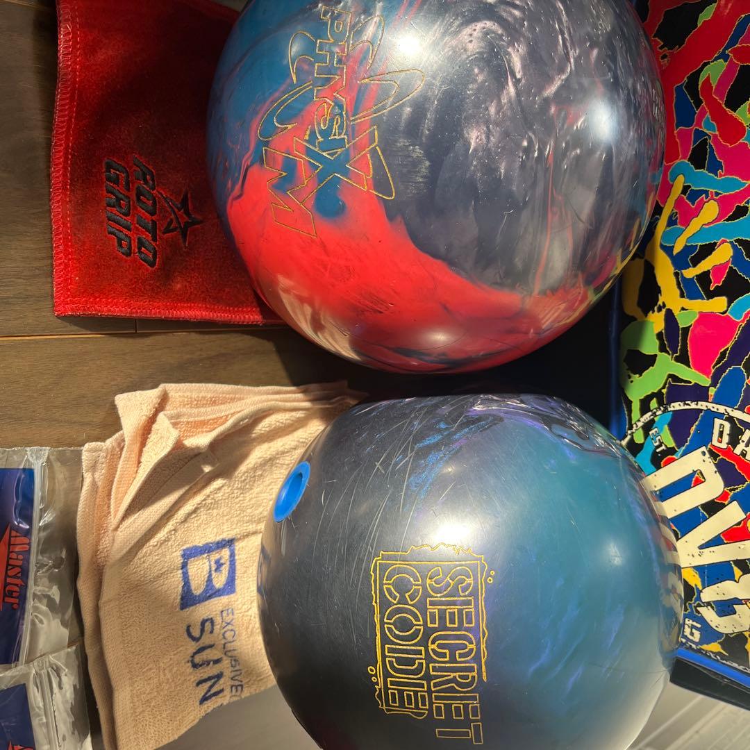 ボウリング一式STORMボール2個Dexterシューズその他諸々