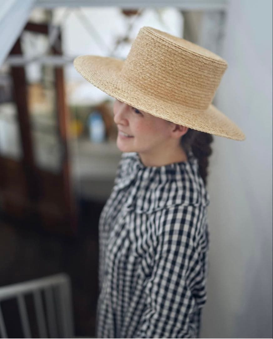 R&D.M.Co- ラフィアハット