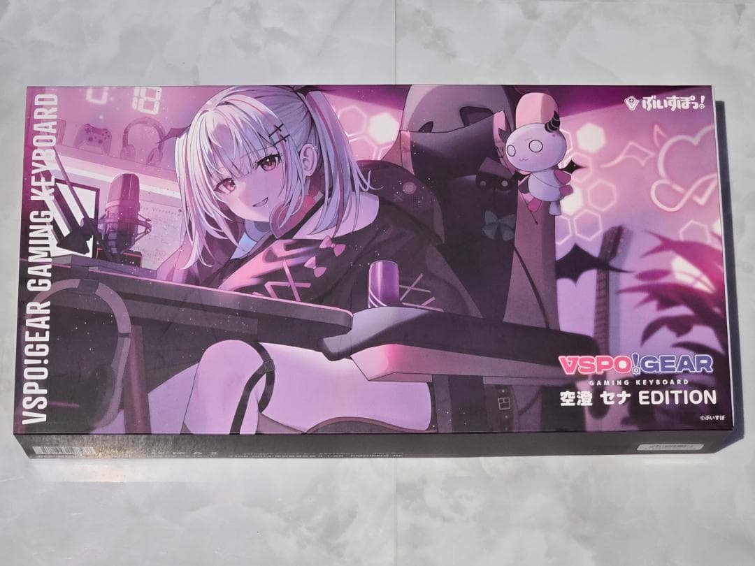 VSPO! GEAR ぶいすぽっ！ ゲーミングキーボード 空澄セナ