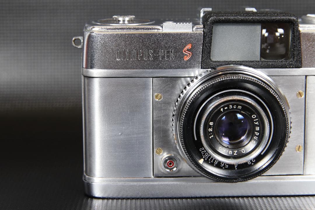 OH済 OLYMPUS PEN S　35mmフィルム　ハーフフレーム　スケルトン