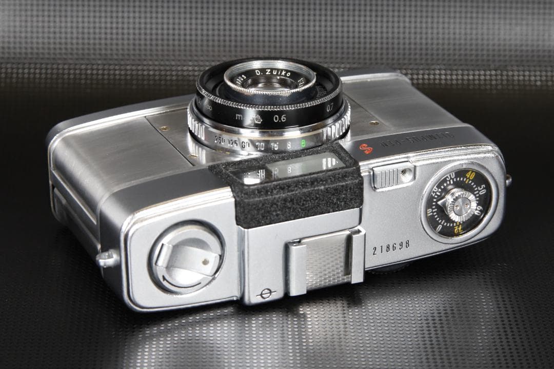 OH済 OLYMPUS PEN S　35mmフィルム　ハーフフレーム　スケルトン