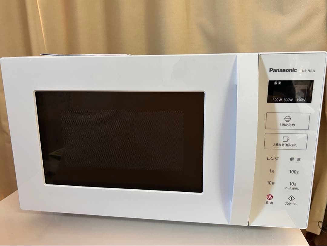 【美品】Panasonic 電子レンジ　NE-FL1A 2024年製