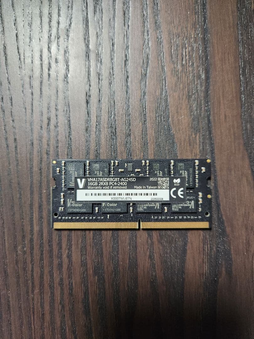 ノートPC用メモリ DDR4 2400MHz PC4-19200