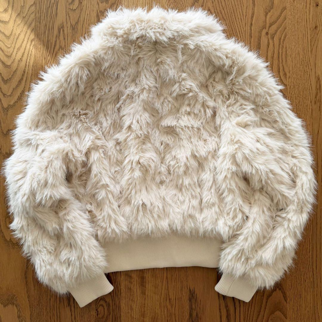 【新品未使用】♡ZARA♡ フェイクファーボンバージャケット Mサイズ