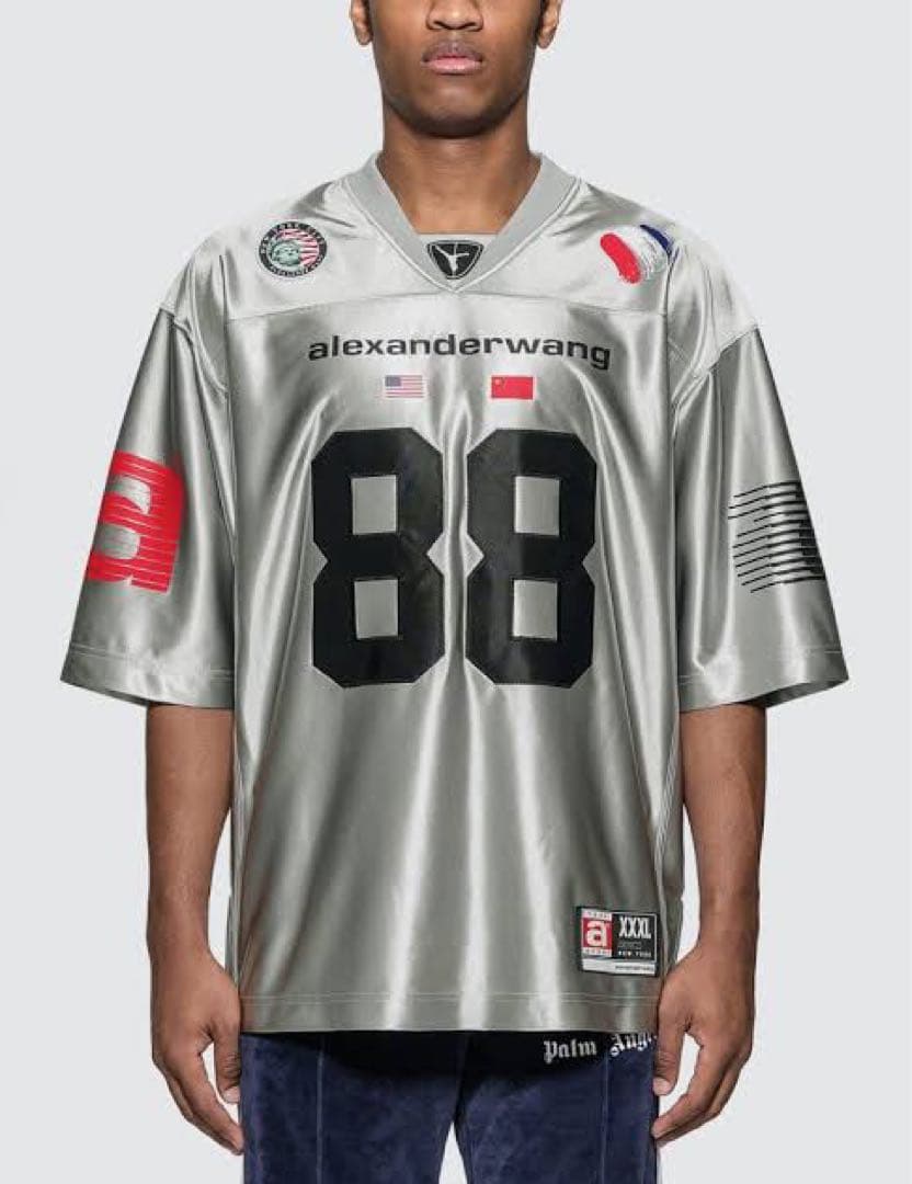 alexanderwang アメリカンフットボールシャツ 88