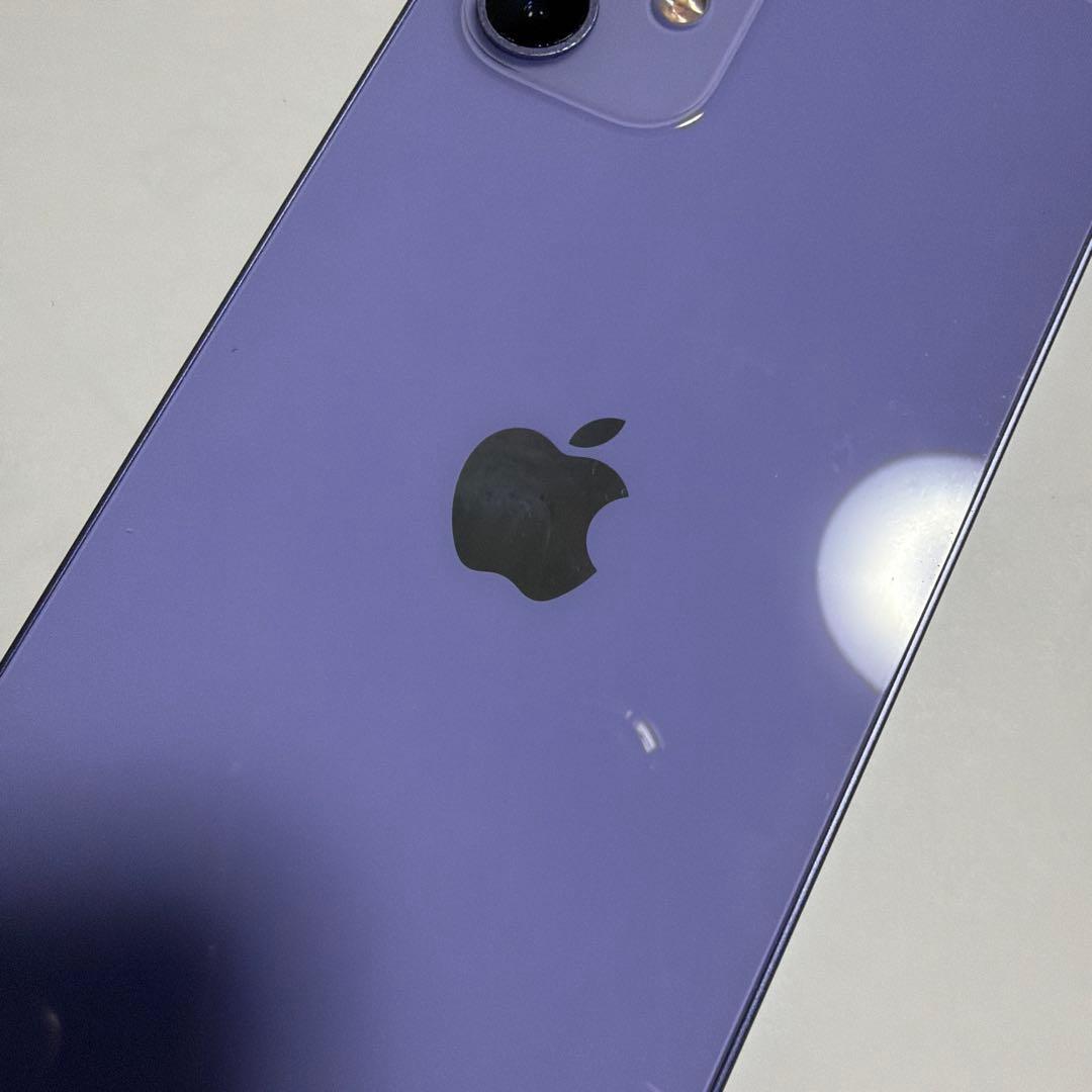 iPhone 12 64GB パープル 本体　箱付き