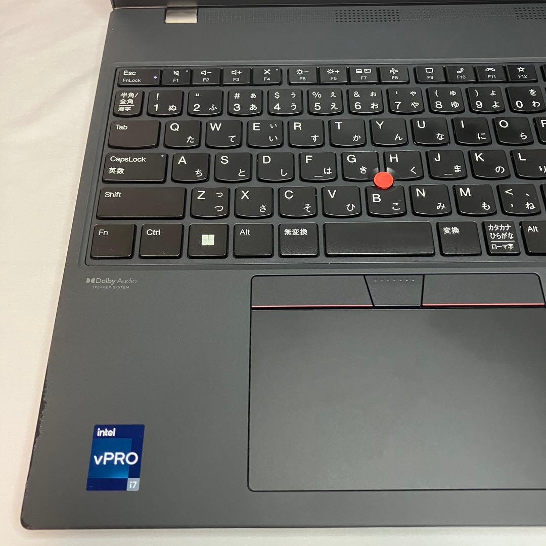 美品 ThinkPad P16s 第12世代 i7 16GB 長期保証期間中