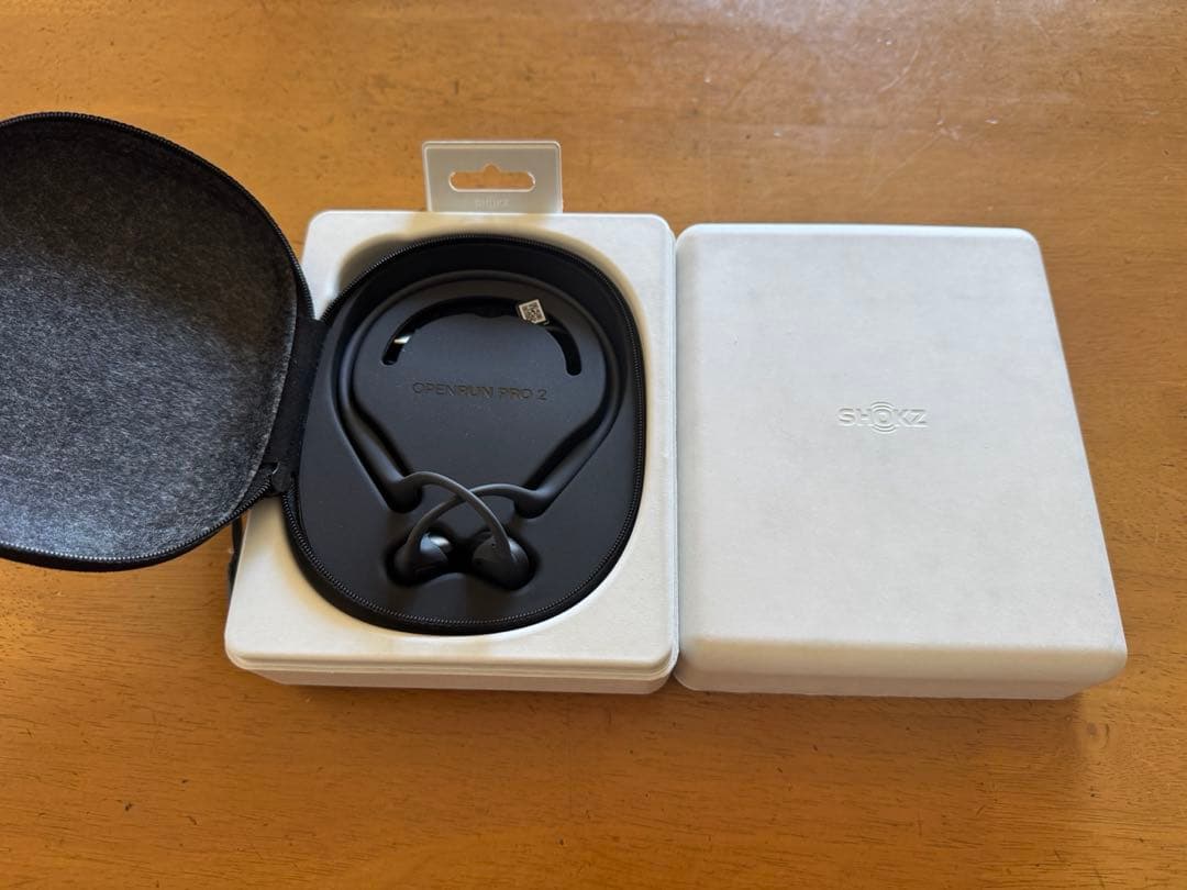 【美品】SHOKZ OpenRunPro2 【11月購入品】　標準サイズ