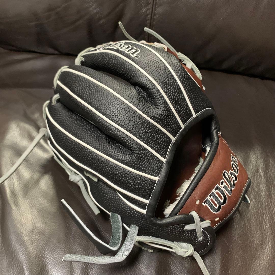 Wilson ワナビーヒーロー　86型　軟式内野手用グローブ　小指2本