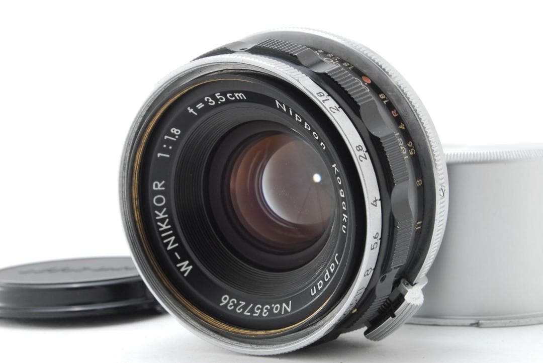 レア刻印 *U.S.PAT* Nikon W-Nikkor 3.5cm f1.8