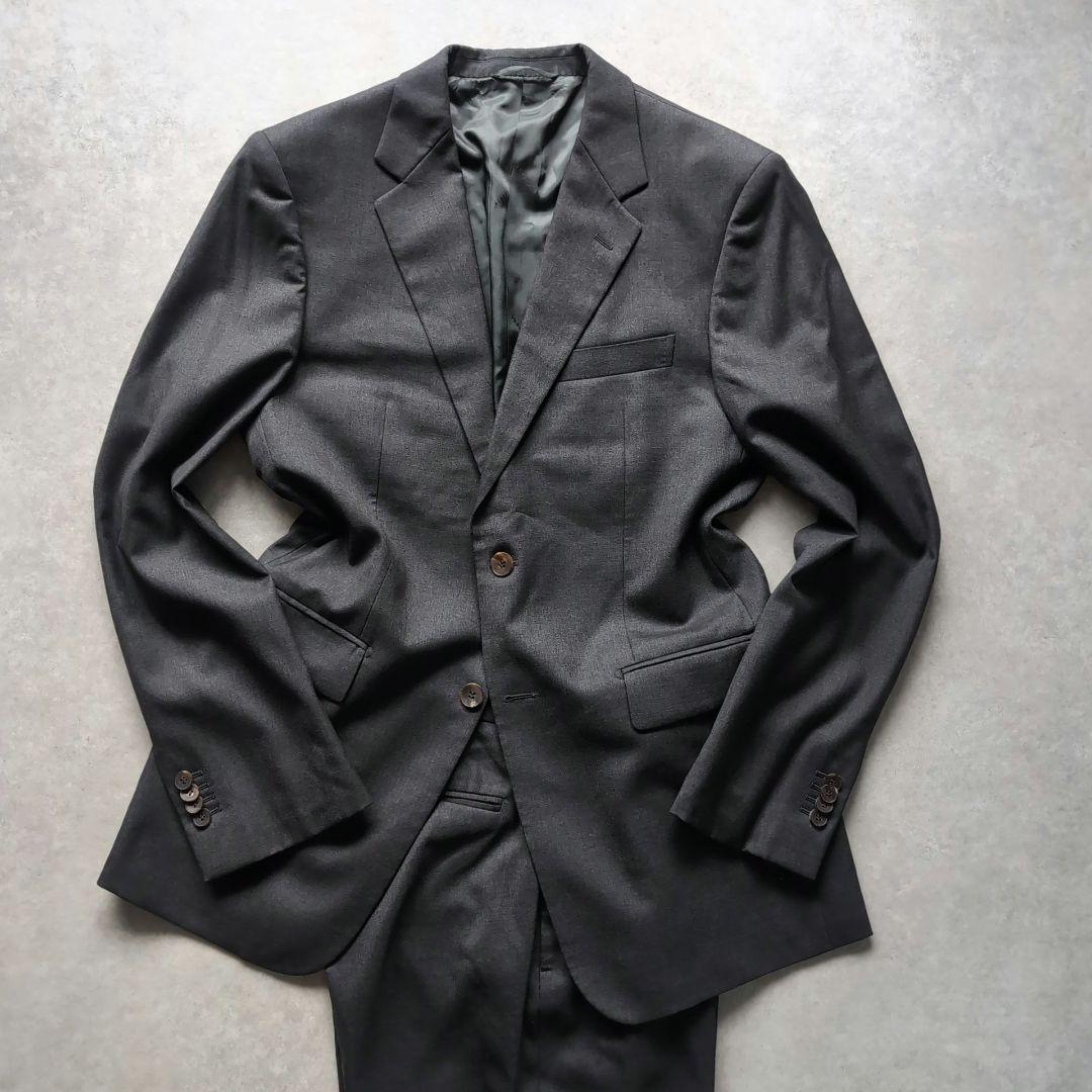 高級✨ セオリー × ロロピアーナ シングルスーツ ウール ストレッチ L相当