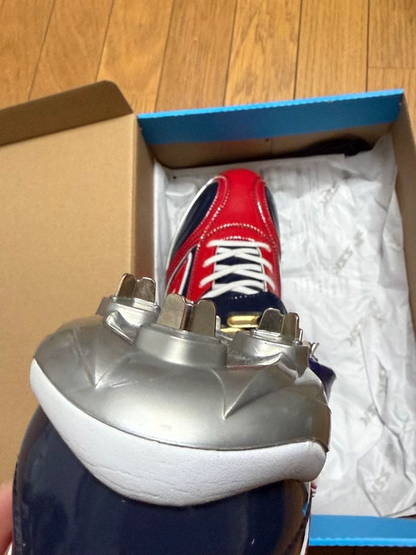 SSK proedge オーダースパイク 27.5cm 箱、スパイク入れあり