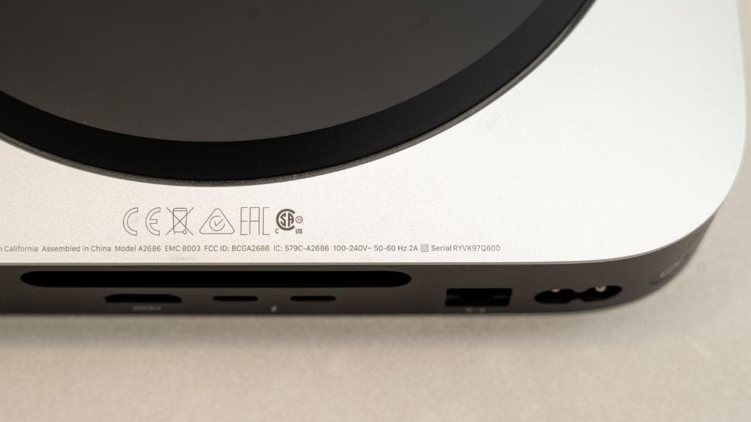 M2 Mac mini メモリ16GB 8コアCPU10コアGPU A2686