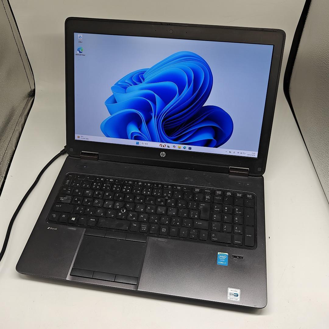 【HP】Zbook 高性能i7 新品SSD256GB 16GB ノートPC