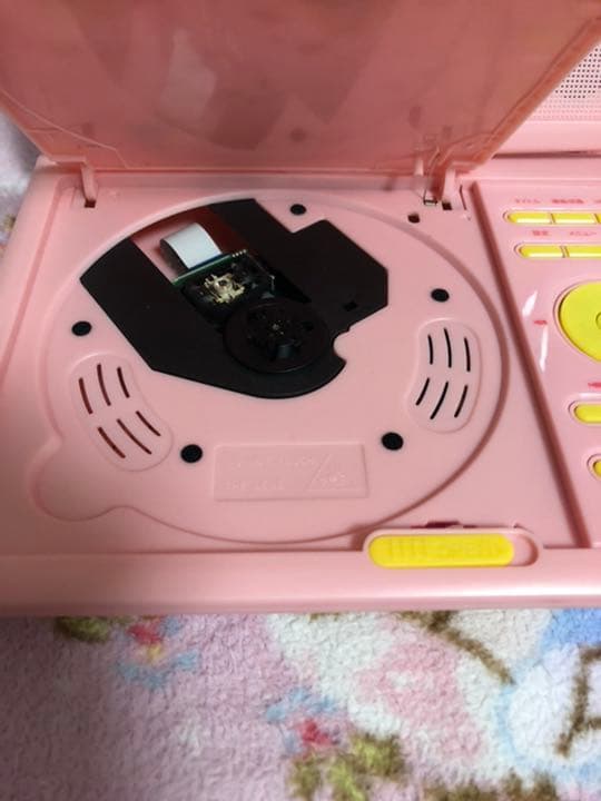 ディズニープリンセス ラプンツェル DVDプレイヤー 7インチ 新星堂限定モデル