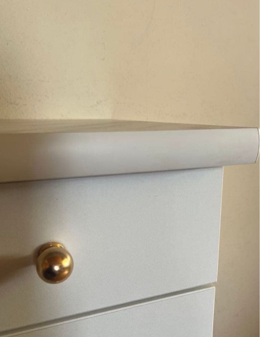 ホワイト ドレッサー 大理石風天板　フランフラン　エルドラド