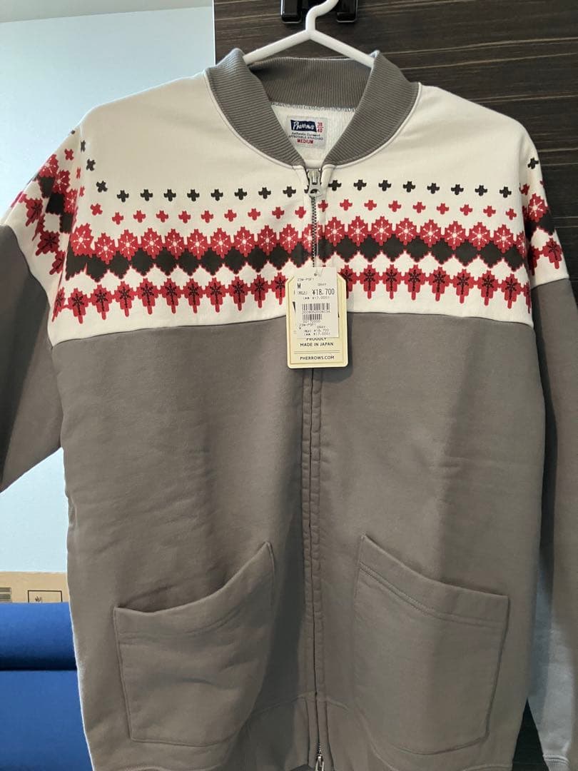 Pherrow's(フェローズ) スノーパターンスウェット