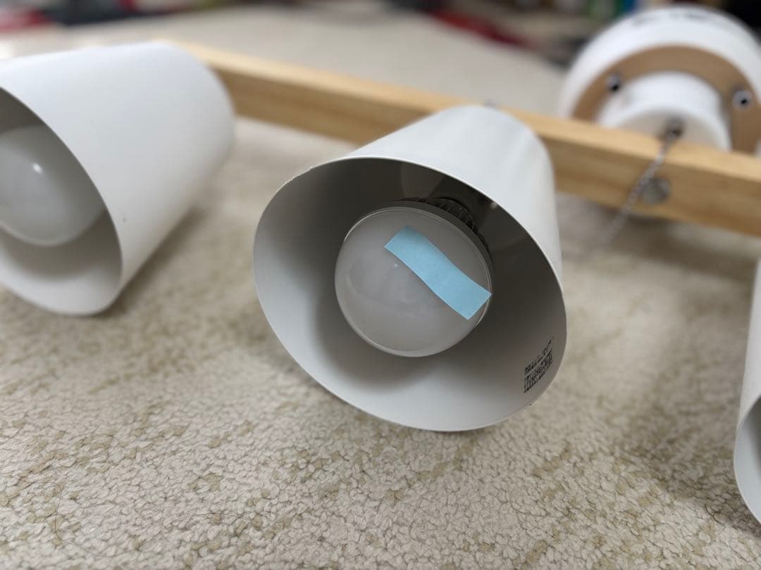 VENTOTA シーリングライト 4灯 LED 調光 リモコン付き