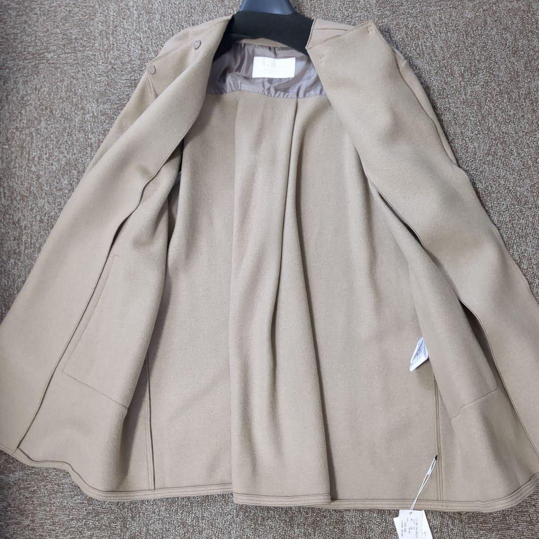 新品タグ付き トゥモローランド　Ballsey ノーカラーコート　ベージュ
