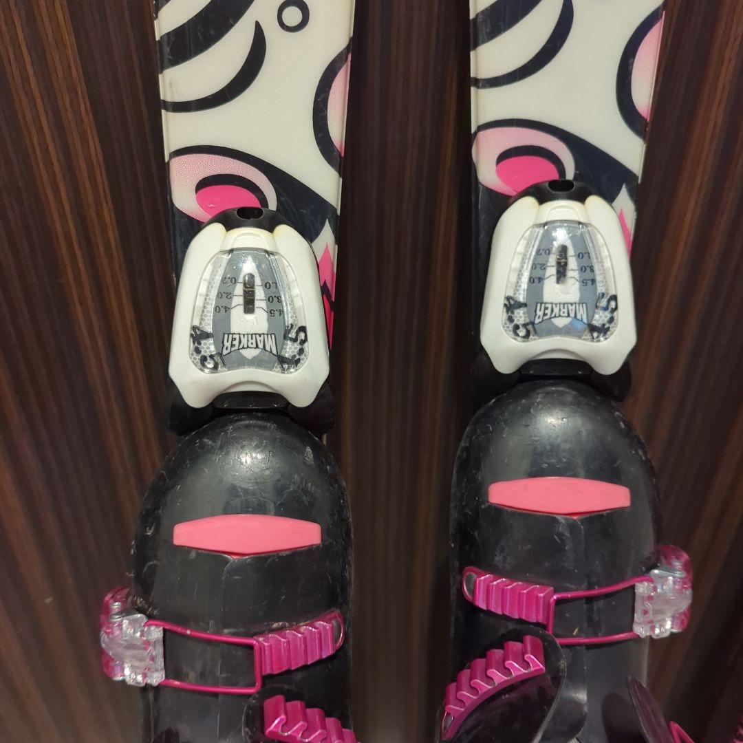 K2 スキー板112cm　ブーツ21cm　ポール80cm