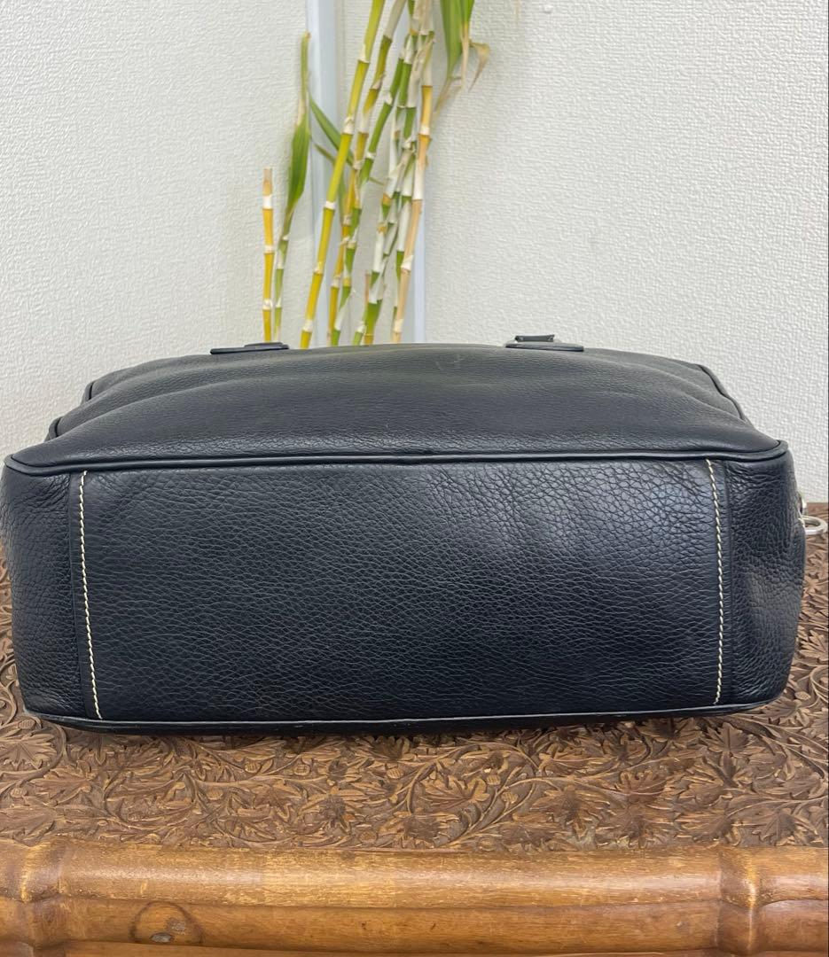 【Ｅ】PRADA ミニボストン BR2246 ブラックレザー