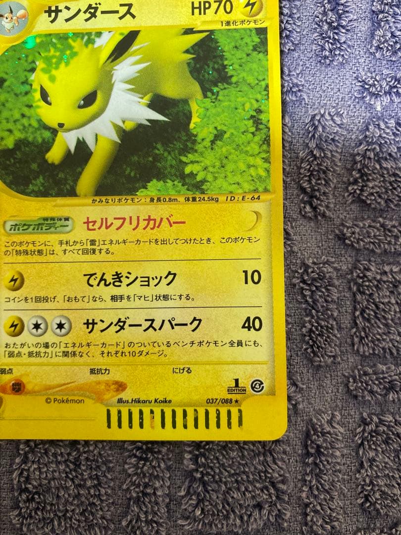 ポケモンカード　サンダース