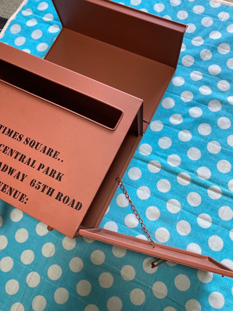 値下げ⤵︎⤵︎未使用　郵便ポスト　男前インテリアポスト