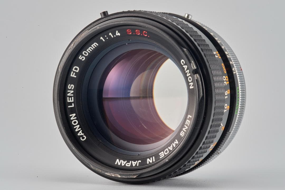 CANON 旧 FD 50mm f1.4 S.S.C.　 L92