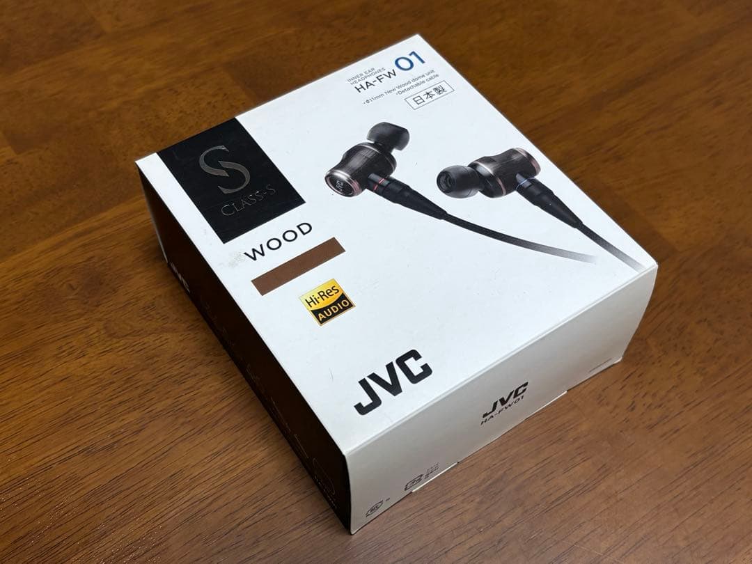 JVC HA-FW01 + リケーブル3本付