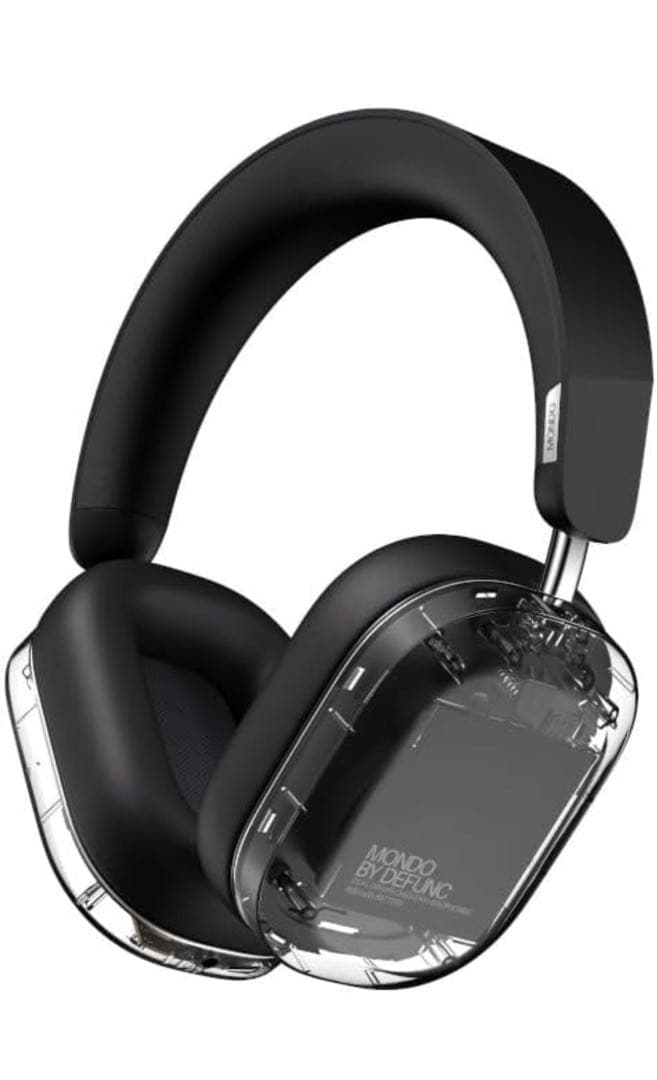 【美品】MONDO BY DEFUNCヘッドフォン トランスペアレント(クリア)