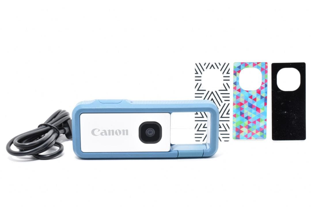 Canon キヤノン iNSPiC REC FV-100 ブルー アソビカメラ