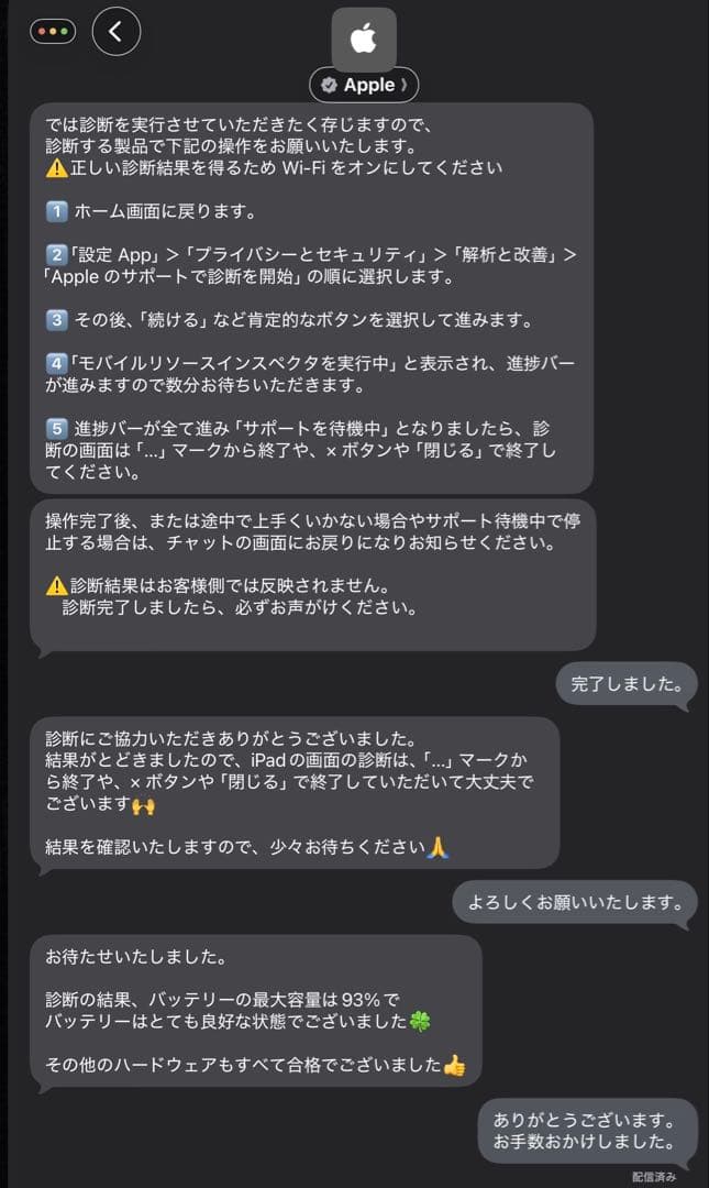 iPad Pro 11インチ（2018）　Apple Pencil（第2世代）