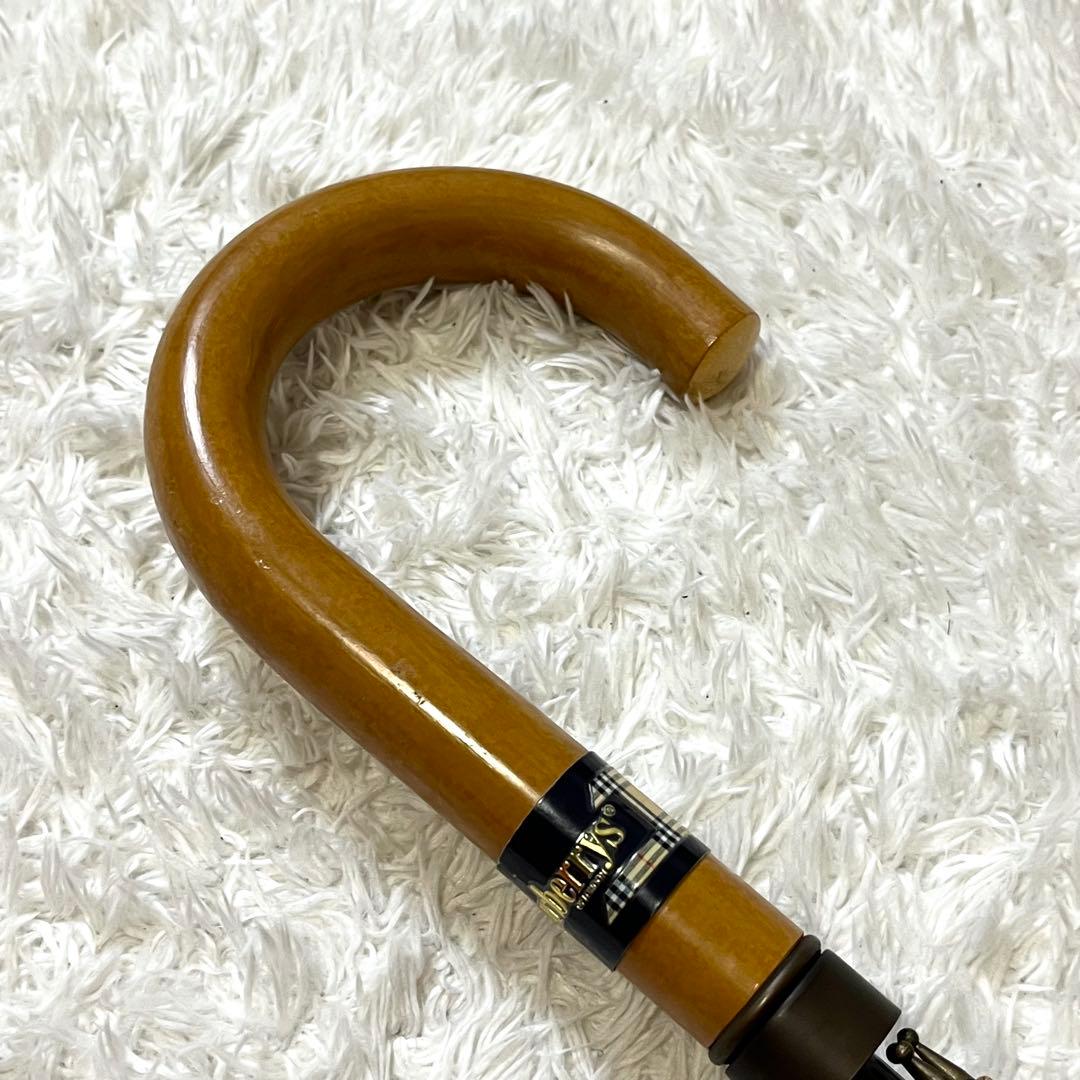 ✨美品✨Burberry バーバリー 長傘 雨傘 ノバチェック