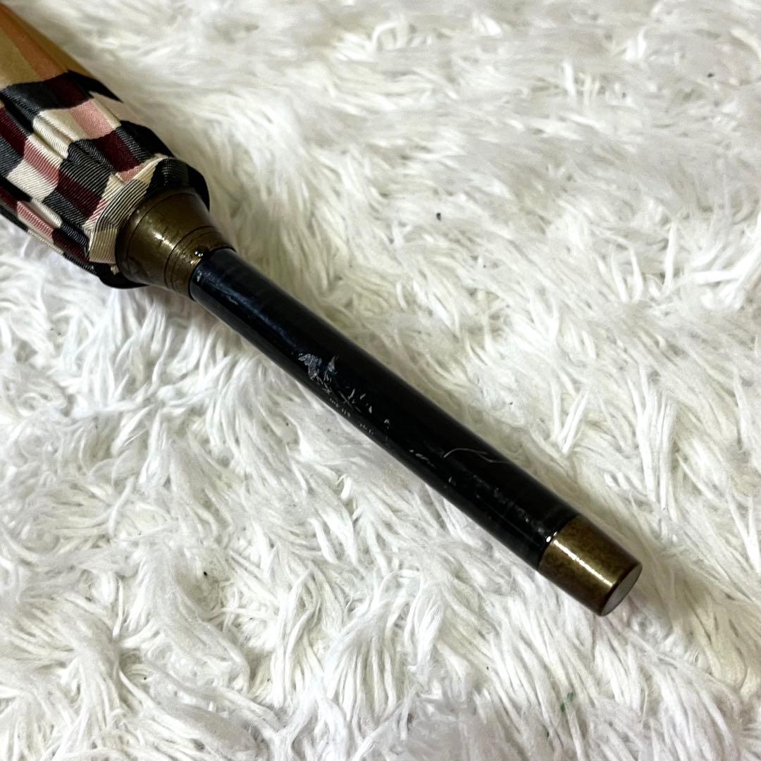 ✨美品✨Burberry バーバリー 長傘 雨傘 ノバチェック