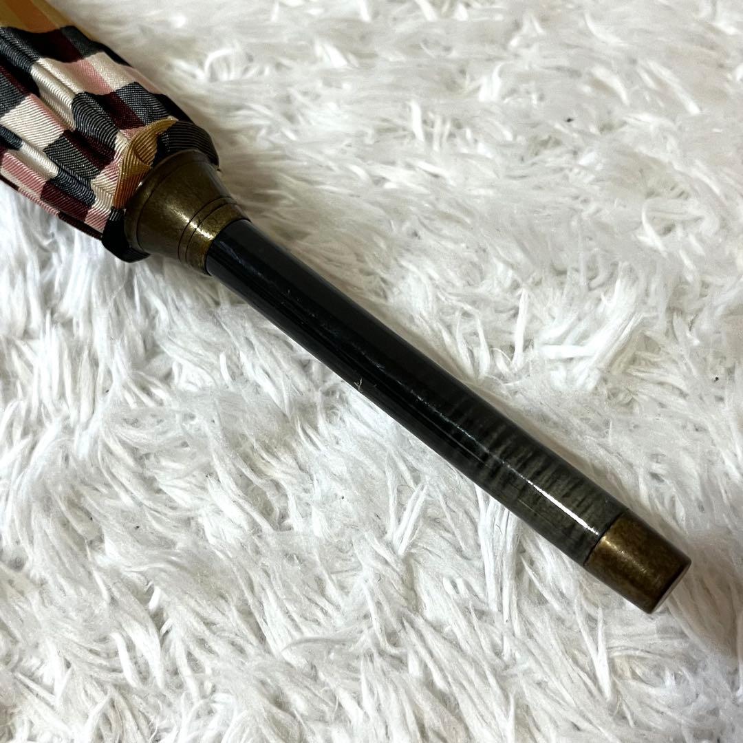 ✨美品✨Burberry バーバリー 長傘 雨傘 ノバチェック