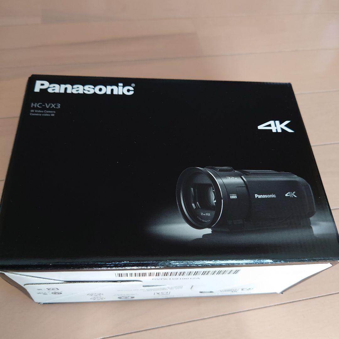 Panasonic HC-VX3 4K ビデオカメラ 本体