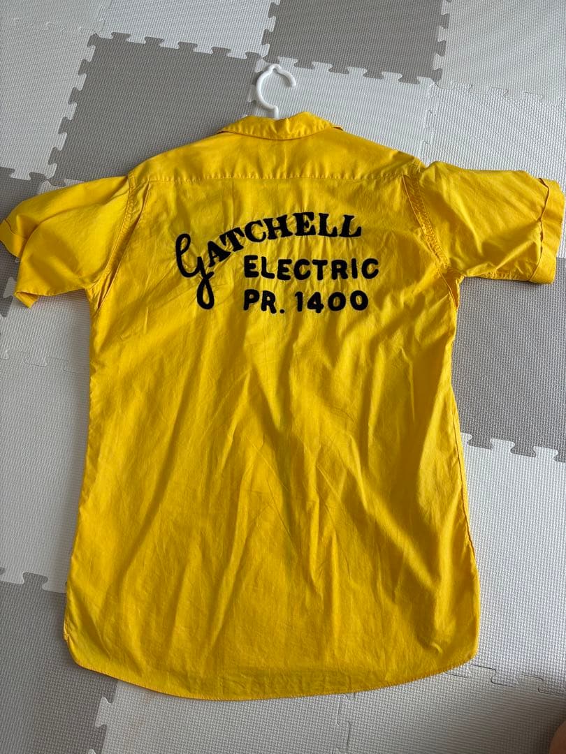 50'sボウリングシャツ　ワーク系　ロカビリー　ビンテージ60's