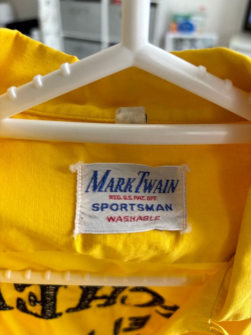 50'sボウリングシャツ　ワーク系　ロカビリー　ビンテージ60's