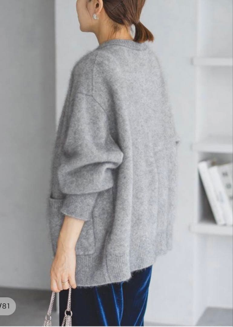 超美品 IENA fluffy ファーカーディガン