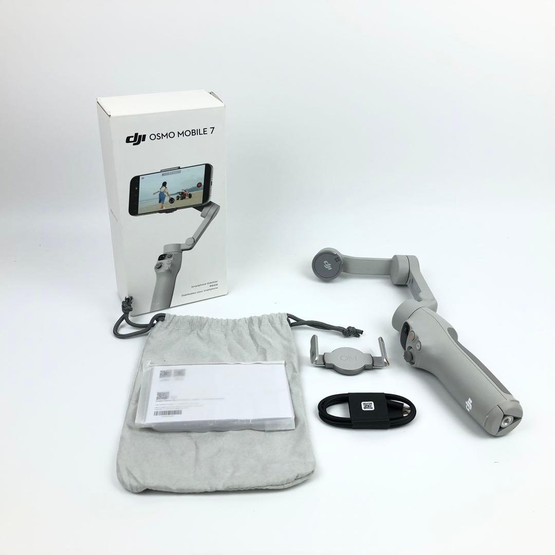 未使用品 DJI Osmo Mobile 7 スマホジンバル 3軸スタビライザー