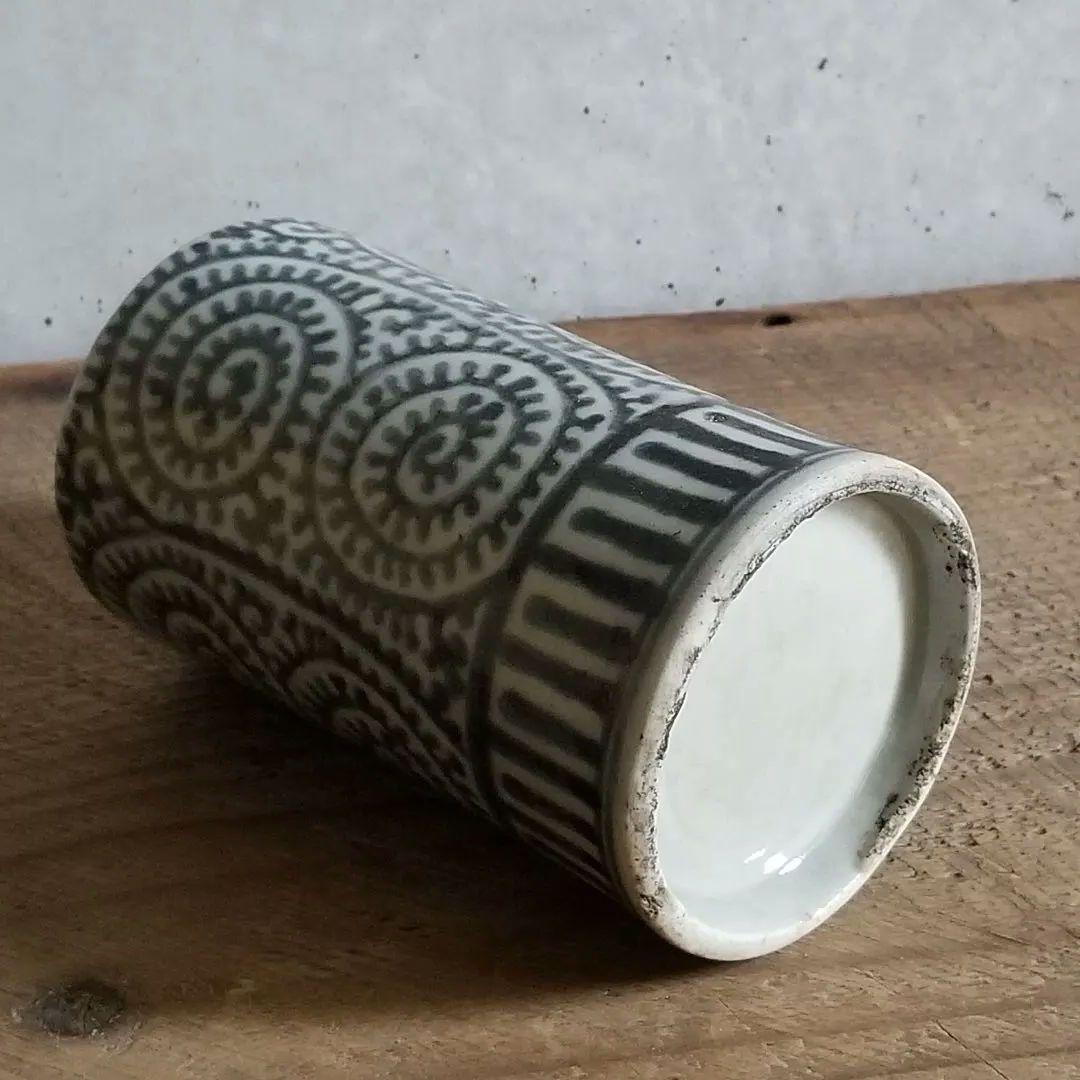 古伊万里 蝋燭徳利 ろうそく 徳利 江戸時代 くらわんか 蛸唐草 酒器