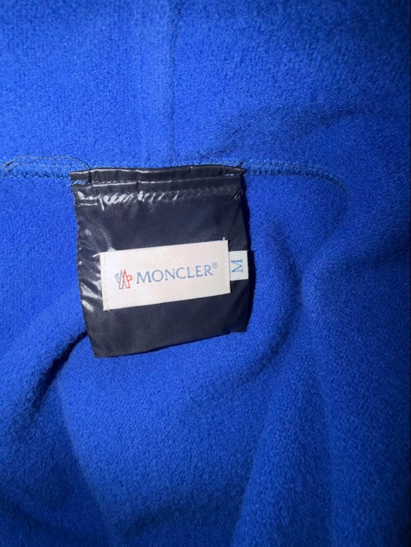 MONCLER ウールダウンコンビポンチョ・ケープコート