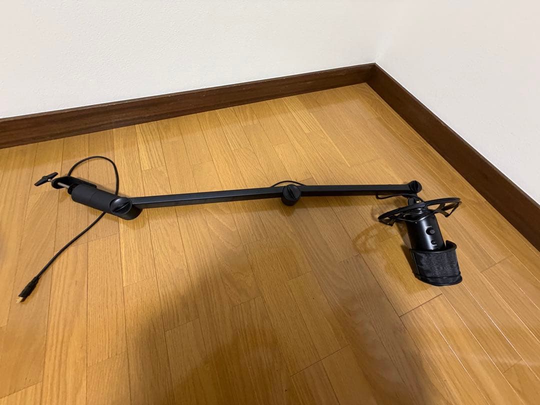 【Blue Yeticaster】配信用マイク アーム ポップガード セット