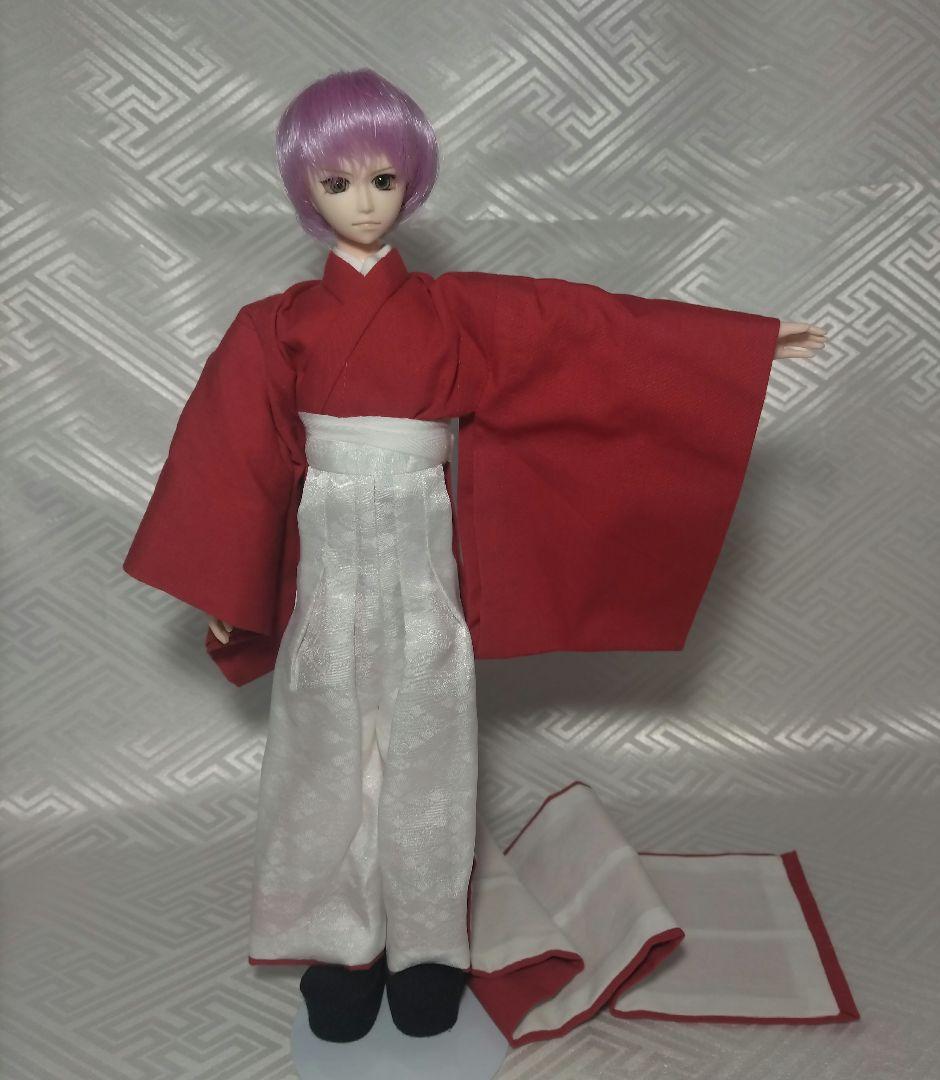 縫腋の袍(紫の束帯)/ドールサイズ