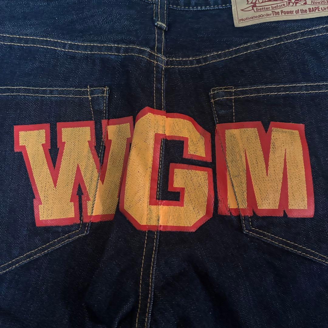 完売品　激レア　A BATHING APE SHARK DENIM SHORTS
