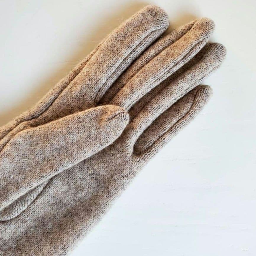 Vivienne Westwood リボン編み上げ手袋 21～22cmレディース