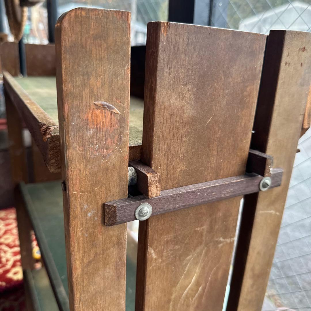 最終お値下げ‼️ヴィンテージ　本棚　木製　味があって大変おしゃれ